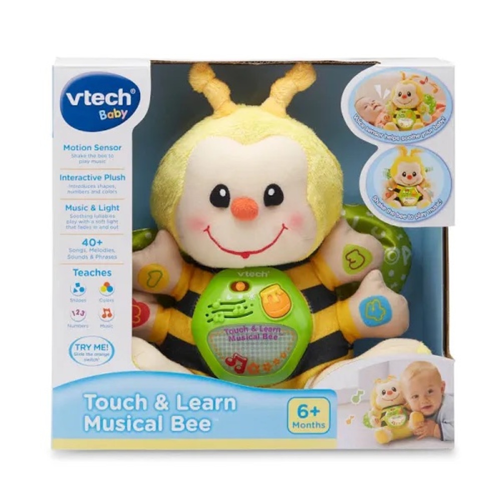 VTech Baby Interactive Musical Bee - Yellow
